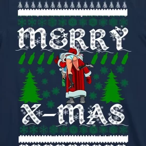 Merry X Mas Ugly Christmas Sweater T Shirt 3