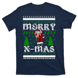 Merry X-Mas Ugly Christmas Sweater T-Shirt