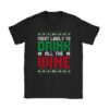 Most Likely To Drink All The Wine Family Matching Christmas T-Shirt