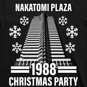 Nakatomi Plaza Christmas Party 1988 T Shirt 3