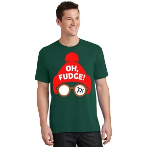 Oh Fudge Funny Christmas T Shirt 1