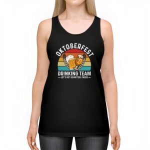 Oktoberfest Team Lets Get Schnitzel Faced German Men Women Tank Top 2 1