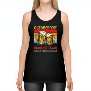 Oktoberfest Team Lets Get Schnitzel Faced German Men Women Tank Top 2 3