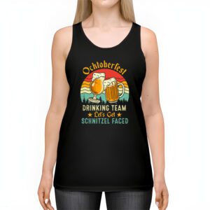 Oktoberfest Team Lets Get Schnitzel Faced German Men Women Tank Top 2 4