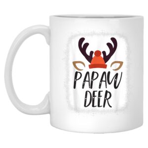 Papaw Reindeer Pajama Merry Christmas Mug