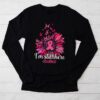 Pink Ribbon Still Here Survivor Breast Cancer Warrior Gift Longsleeve Tee