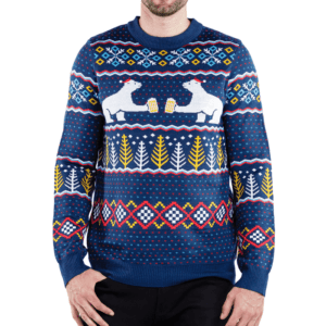 Polar Bear Party Ugly Christmas Sweater