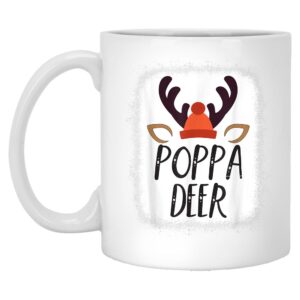 Poppa Reindeer Family Pajama Merry Christmas Mug