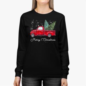 Funny Xmas Shirts Red Buffalo Plaid Pickup Truck Tree Merry Christmas ...
