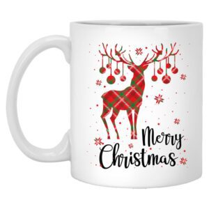 Reindeer Deer Merry Christmas Mug