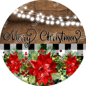 Rustic Merry Christmas Sign