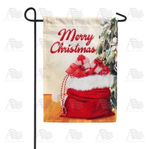 Sack Of Gifts Garden Flag