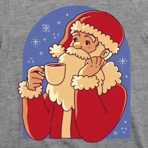 Santa Claus Hot Coco Christmas Holiday T Shirt 3
