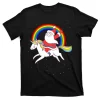 Santa Claus Unicorn Christmas Magic T-Shirt