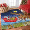 Santa Merry Christmas Rug
