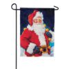 Santa's Big Night Dura Soft Garden Flag