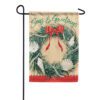 Seaside Greetings Dura Soft Garden Flag