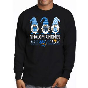 Shalom Gnomes Funny Hanukkah Chanukah Jewish Pajamas Longsleeve Tee 3 6