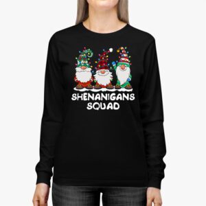 Shenanigans Squad Gnomes Pajamas Family Matching Christmas Longsleeve Tee 2 5