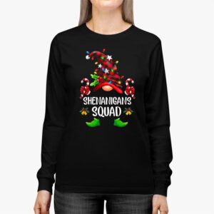 Shenanigans Squad Gnomes Pajamas Family Matching Christmas Longsleeve Tee 2 9