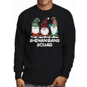 Shenanigans Squad Gnomes Pajamas Family Matching Christmas Longsleeve Tee 3 5