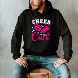 Support Pink Out Cheer For A Cures Breast Cancer Month Funny Hoodie 2 1