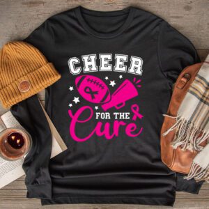 Support Pink Out Cheer For A Cures breast cancer awareness Special Longsleeve Tee