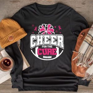 Support Pink Out Cheer For A Cures breast cancer awareness Special Longsleeve Tee