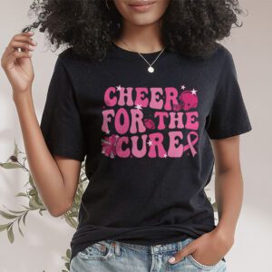 Support Pink Out Cheer For A Cures Breast Cancer Month Funny T Shirt 1 2