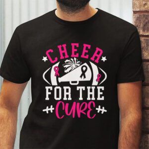 Support Pink Out Cheer For A Cures Breast Cancer Month Funny T Shirt 2 5