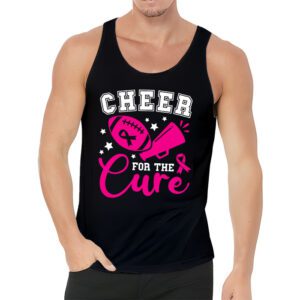 Support Pink Out Cheer For A Cures Breast Cancer Month Funny Tank Top 3 1