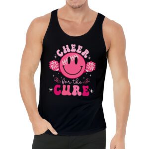 Support Pink Out Cheer For A Cures Breast Cancer Month Funny Tank Top 3 3