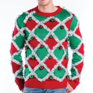 Tacky Tinsel Ugly Christmas Sweater