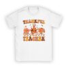 Thankful Teacher Retro Groovy Thanksgiving Fall Women Men T-Shirt