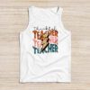 Thankful Teacher Retro Groovy Thanksgiving Fall Women Men Tank Top