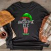 The Awesome Elf Matching Family Christmas Longsleeve Tee