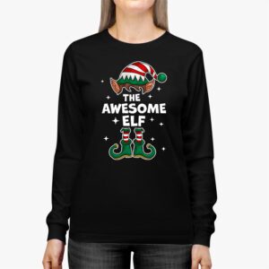 The Awesome Elf Matching Family Christmas Longsleeve Tee 2 9