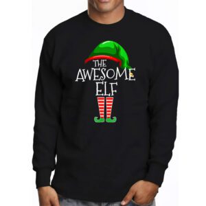 The Awesome Elf Matching Family Christmas Longsleeve Tee 3 7