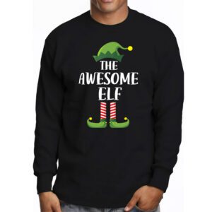 The Awesome Elf Matching Family Christmas Longsleeve Tee 3 8