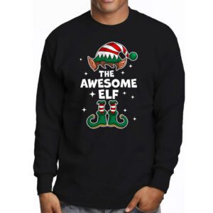 The Awesome Elf Matching Family Christmas Longsleeve Tee 3 9