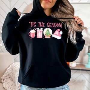 Tis The Season Christmas Coffee Lover Santa Claus Xmas Gifts Hoodie 1 1