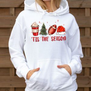 Tis The Season Christmas Coffee Lover Santa Claus Xmas Gifts Hoodie 3