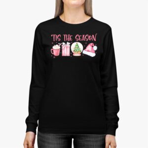 Tis The Season Christmas Coffee Lover Santa Claus Xmas Gifts Longsleeve Tee 2 7