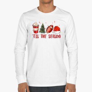 Tis The Season Christmas Coffee Lover Santa Claus Xmas Gifts Longsleeve Tee 3 6