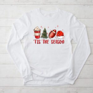 Cute Funny Thanksgiving Shirts Coffee Lover Santa Claus Xmas Gifts Longsleeve Tee