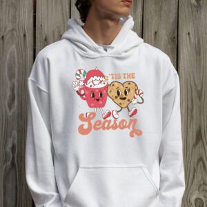 Tis The Season Christmas Hot Cocoa Gingerbread Cookie Pajama Hoodie 2