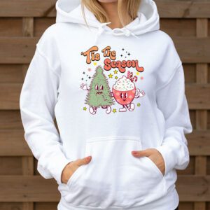 Tis The Season Christmas Hot Cocoa Gingerbread Cookie Pajama Hoodie 3 1