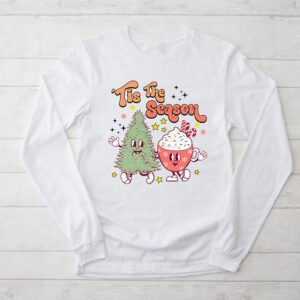 Tis The Season Christmas Hot Cocoa Gingerbread Cookie Pajama Longsleeve Tee