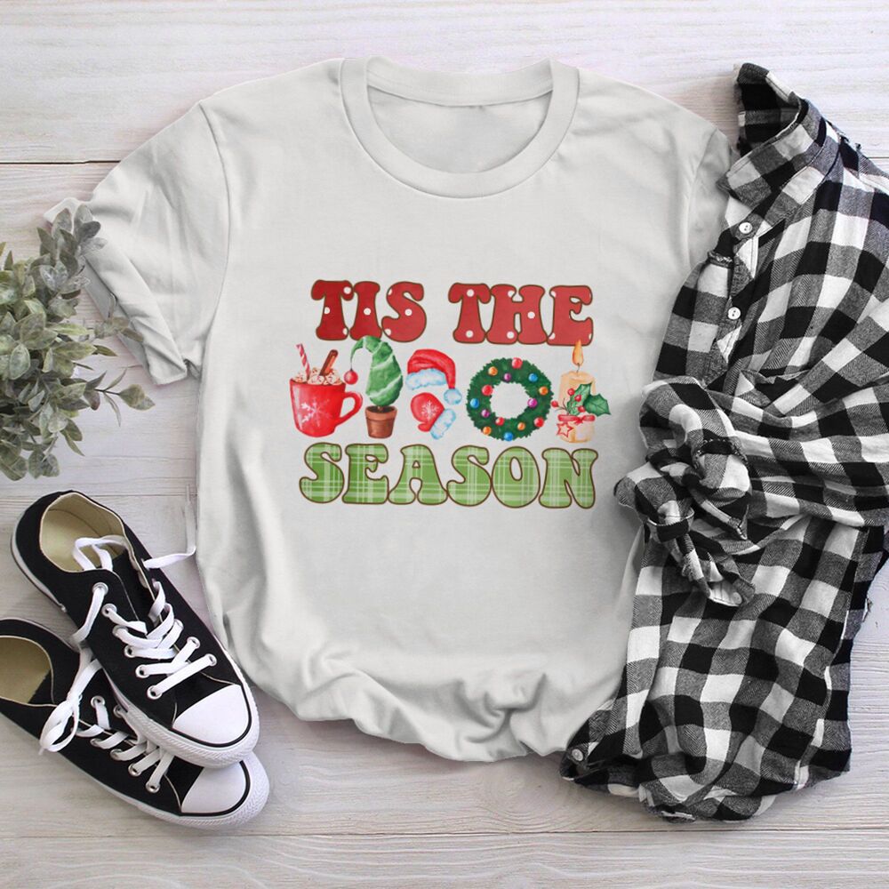Tis The Season Christmas Tree And Hot Cocoa Merry Christmas T-shirt White