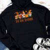 Tis The Season Pumpkin Leaf Latte Fall Thanksgiving Football Hoodie